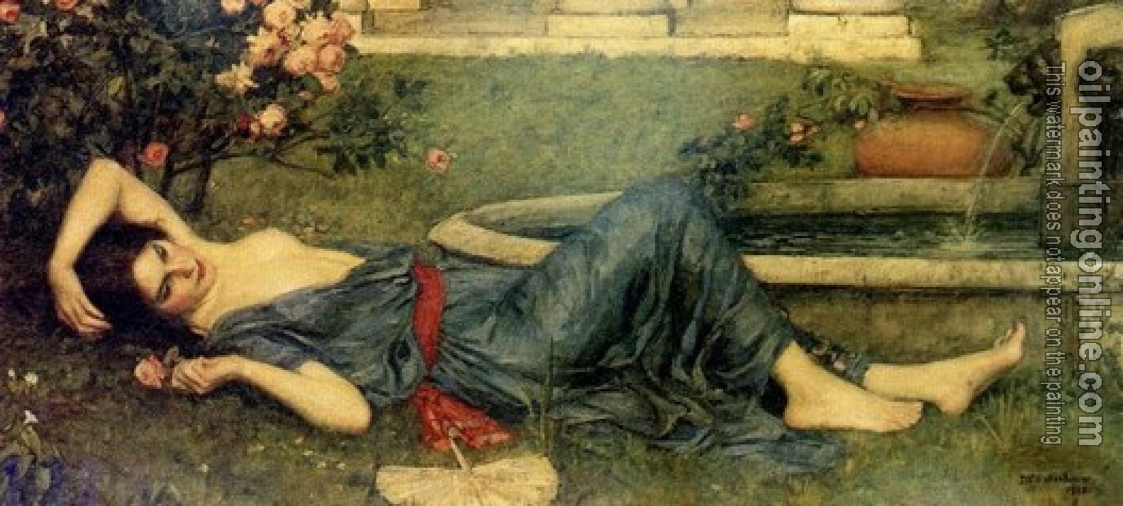 Waterhouse, John William - Sweet Summer